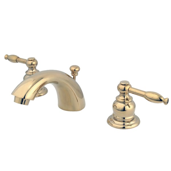 KB952KL Mini-Widespread Bathroom Faucet, Polished Brass
